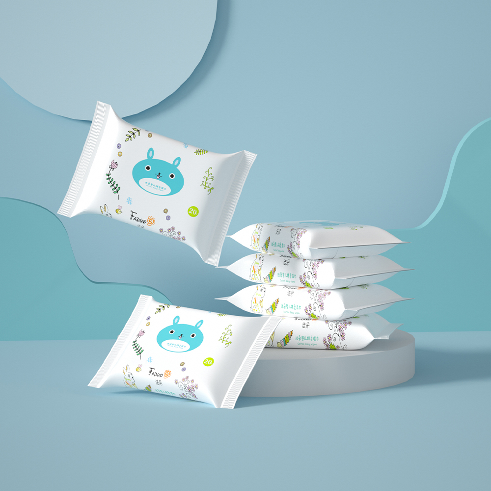 20 stuks hypoallergene babydoekjes
