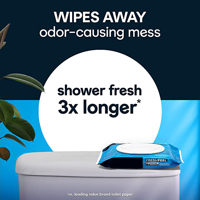 Freshfeel doorspoelbare toiletdoekjes